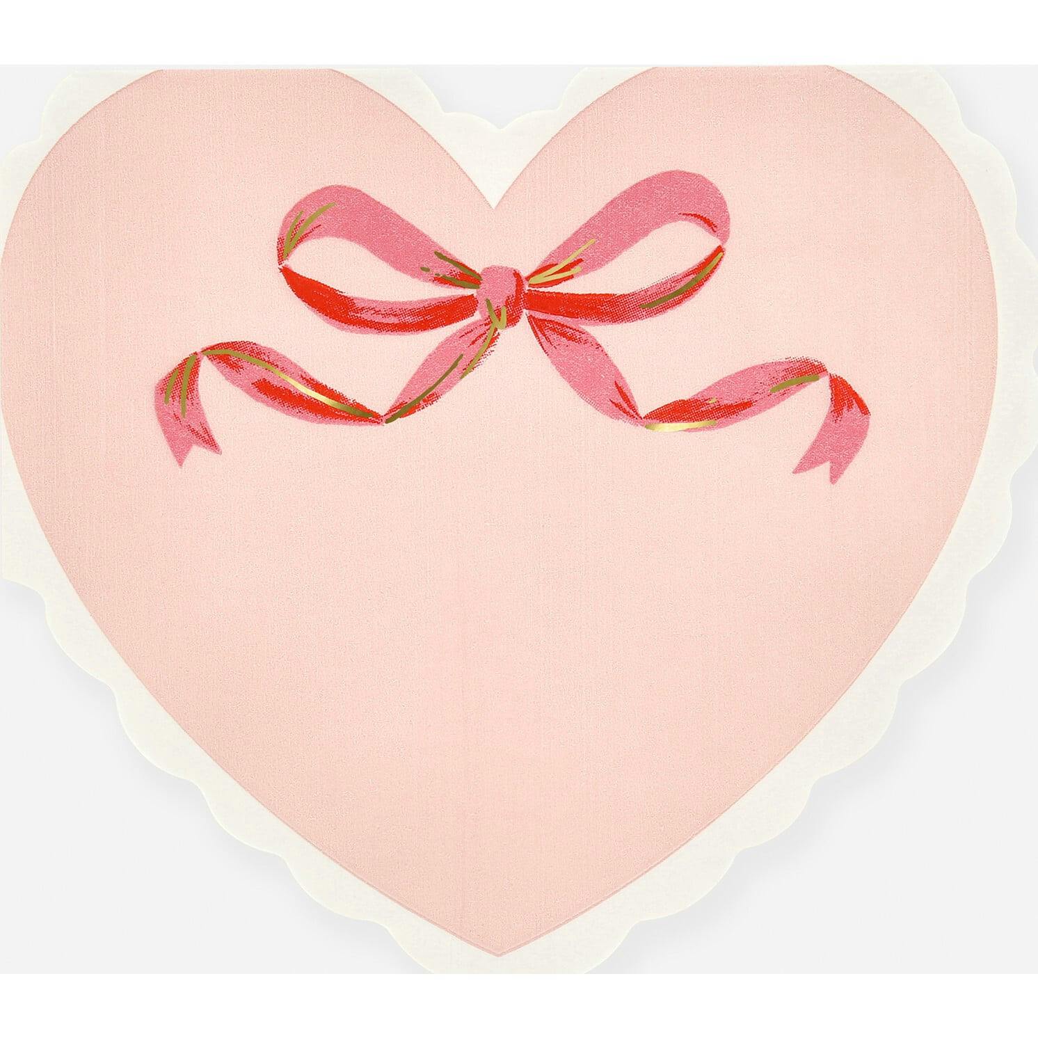 Coquette Heart Large Napkins