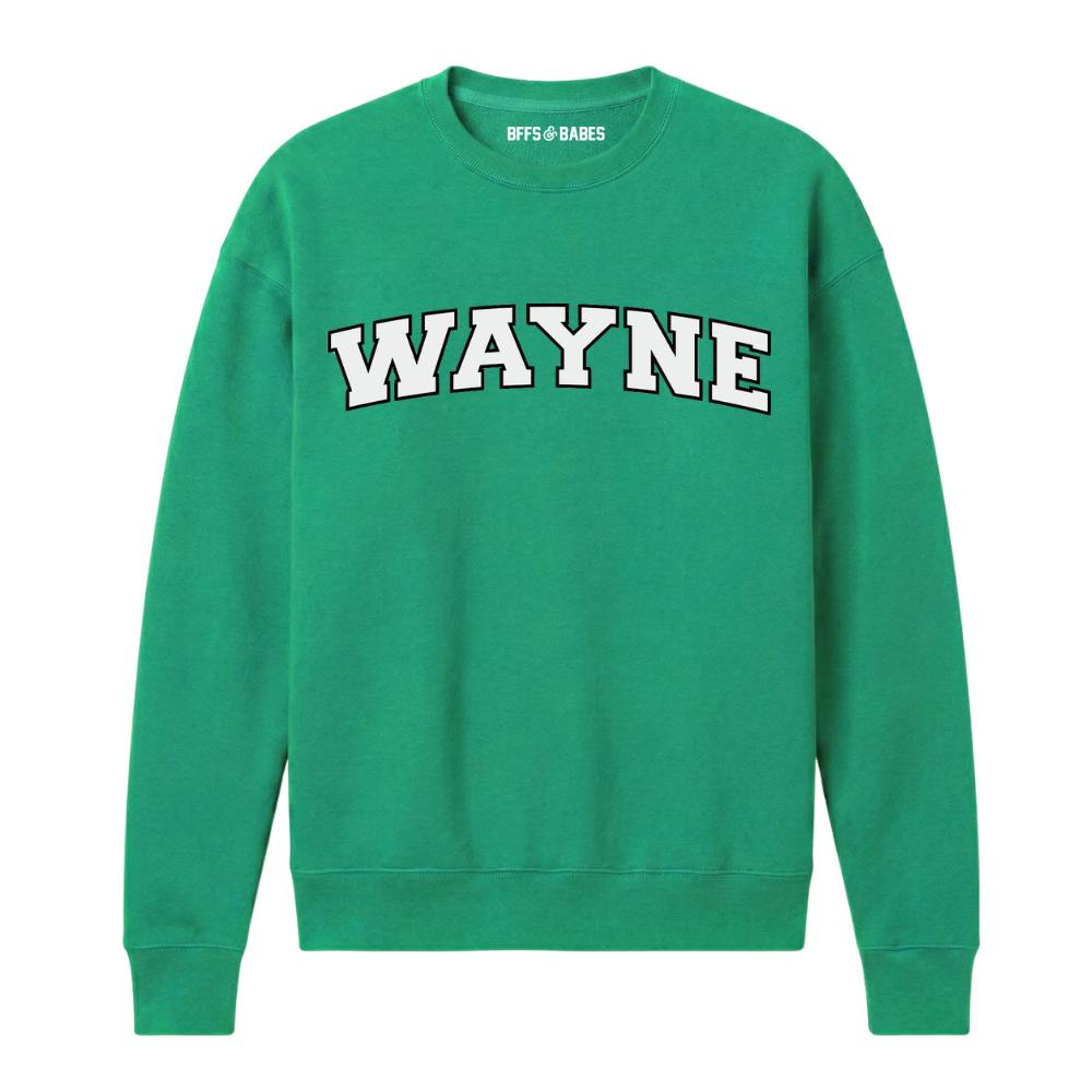 CAMP Custom Varsity Crewneck Sweatshirt, Green