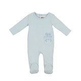 Velour Pocket Footie