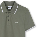Green Short Sleeve Polo