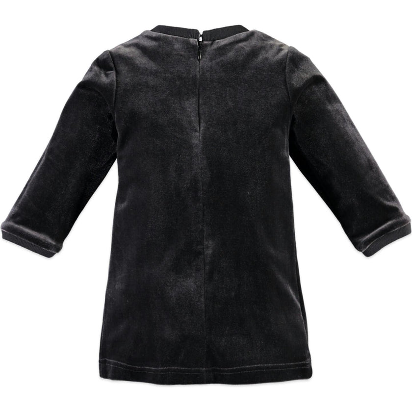 Long Sleeve Velvet Dress