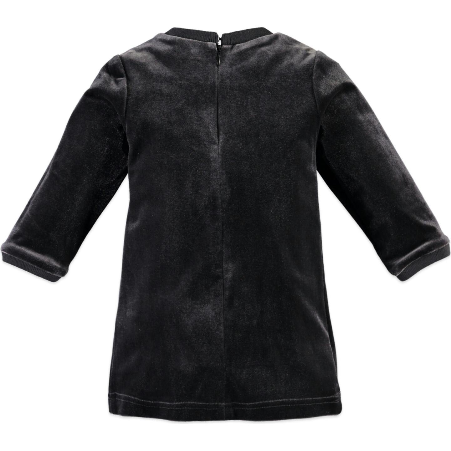 Long Sleeve Velvet Dress