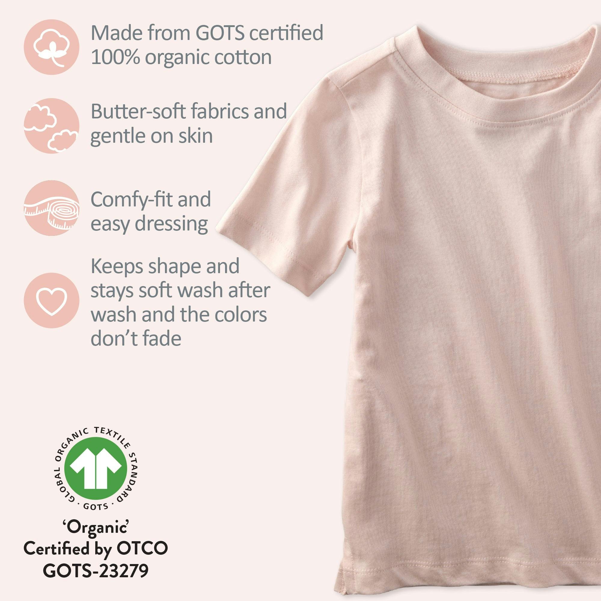 TAYLOR 5-Pack Toddler Short Sleeve T-Shirts