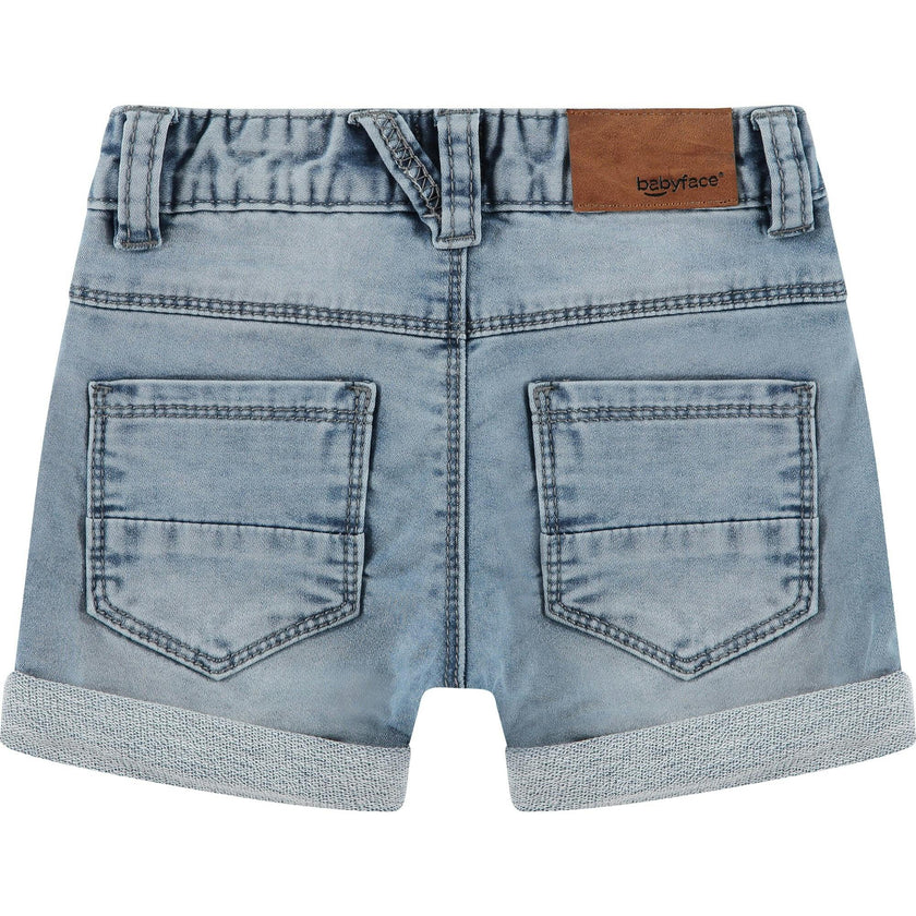 Light Wash Denim Shorts