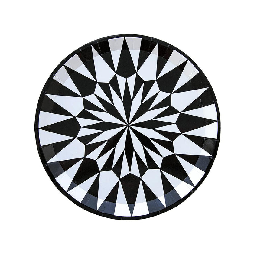 Kaleidoscope  Dessert Plates