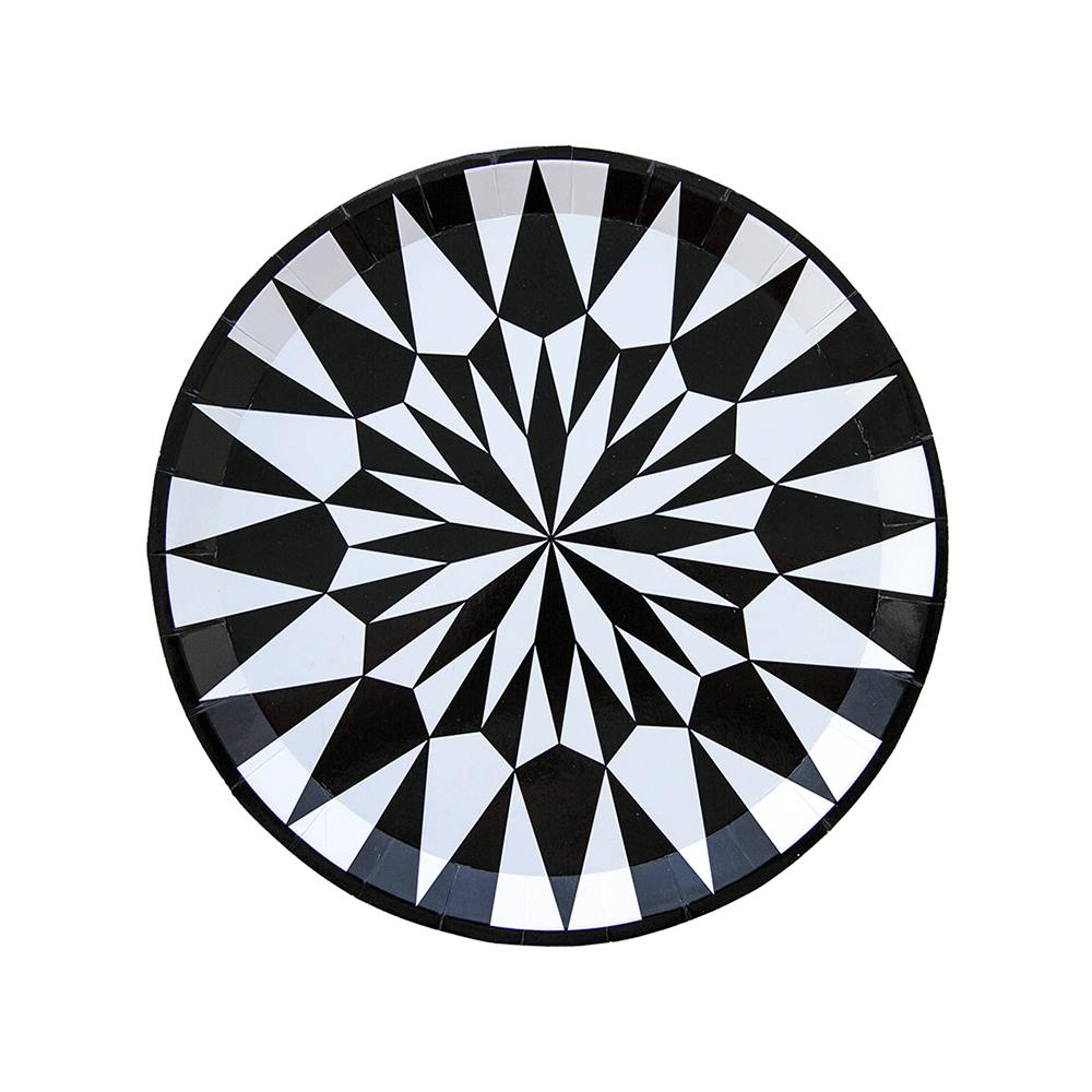 Kaleidoscope  Dessert Plates