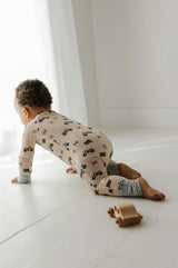 Long Sleeve Zip Romper