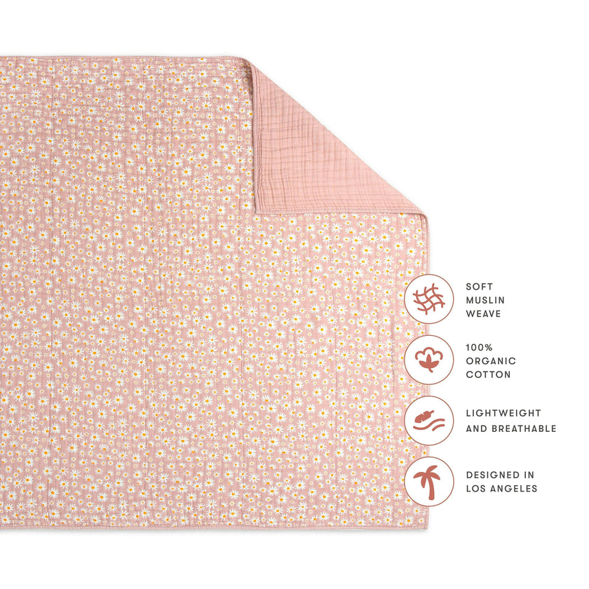 Babyletto Quilt in 3-Layer GOTS Certified Organic Muslin Cotton