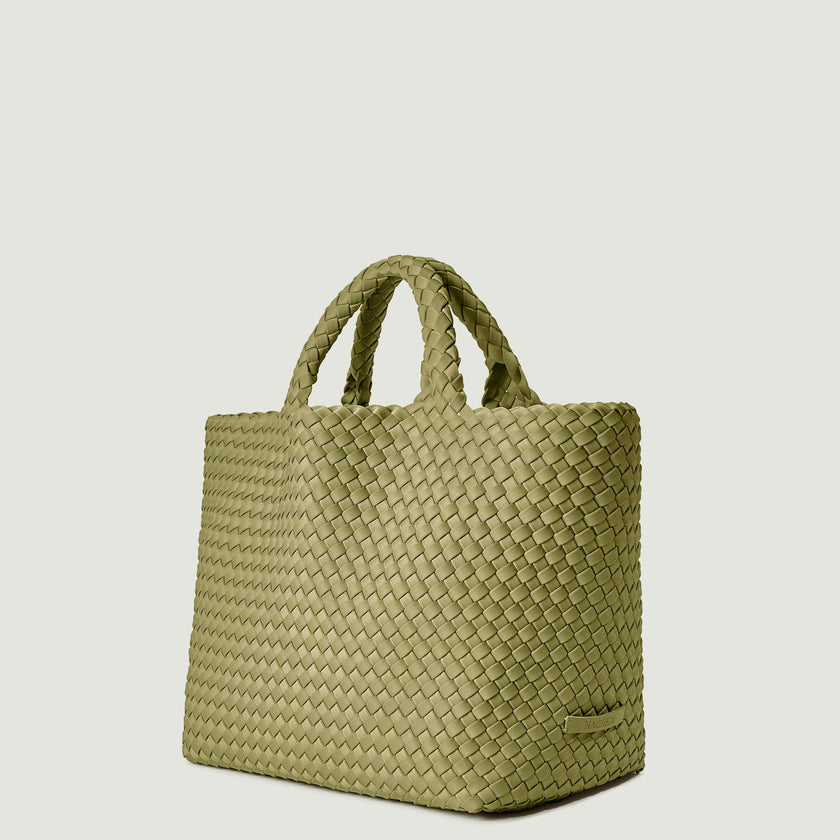 St. Barths Medium Tote | Bottle Green