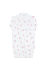 Pink Stars Print Converter Gown