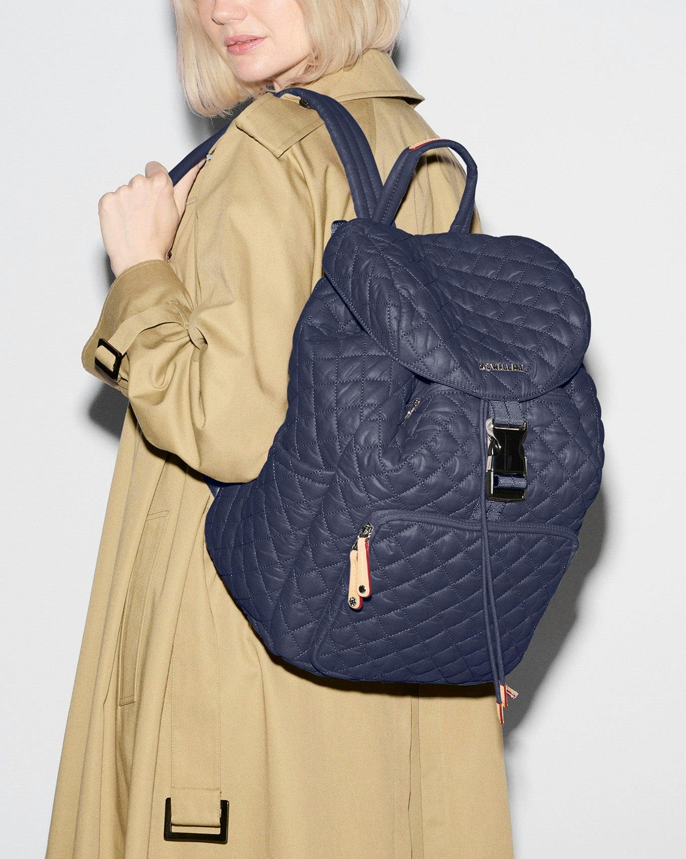 Navy Metro Diaper Backpack