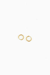 Endless Hoop Thin Gold