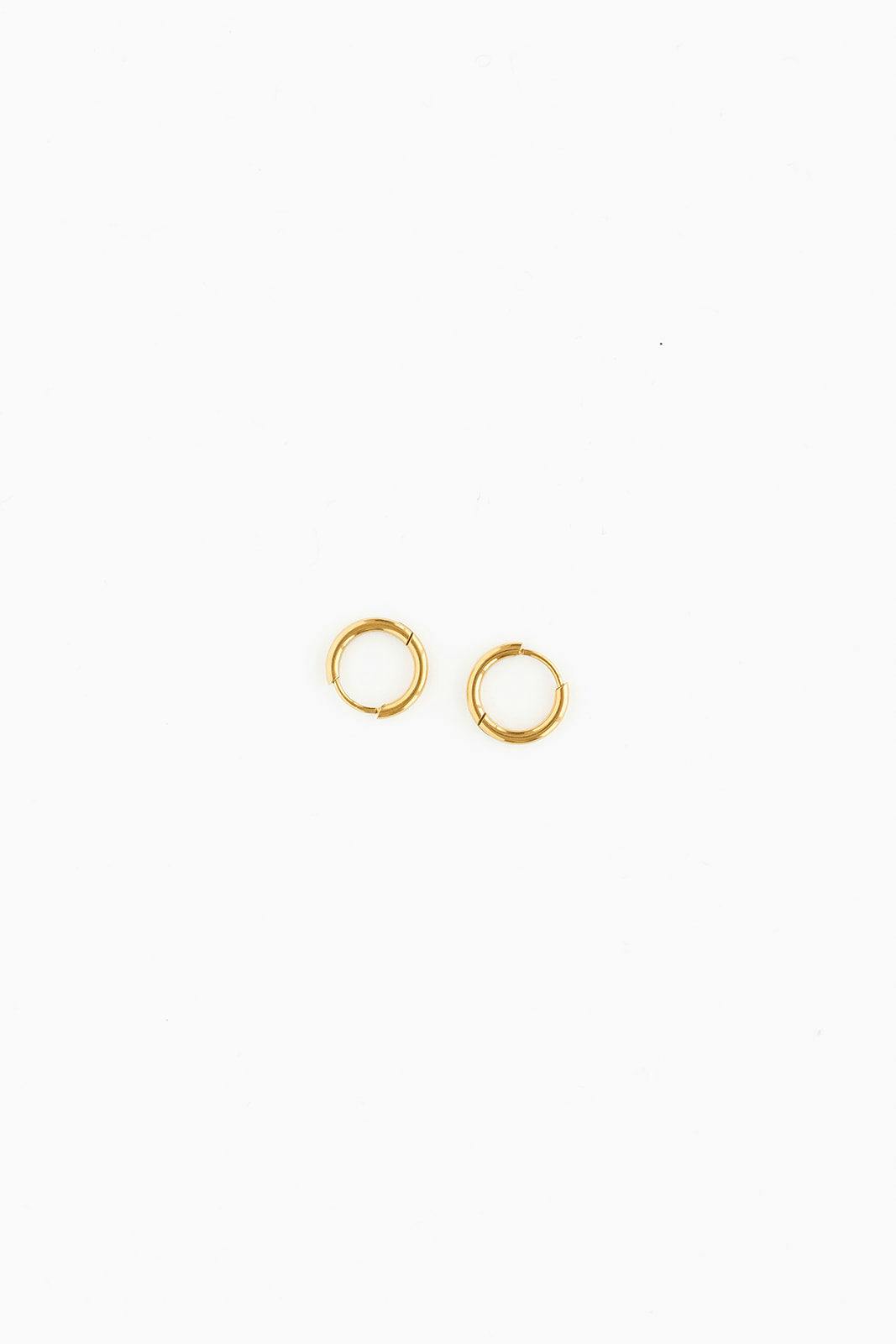 Endless Hoop Thin Gold