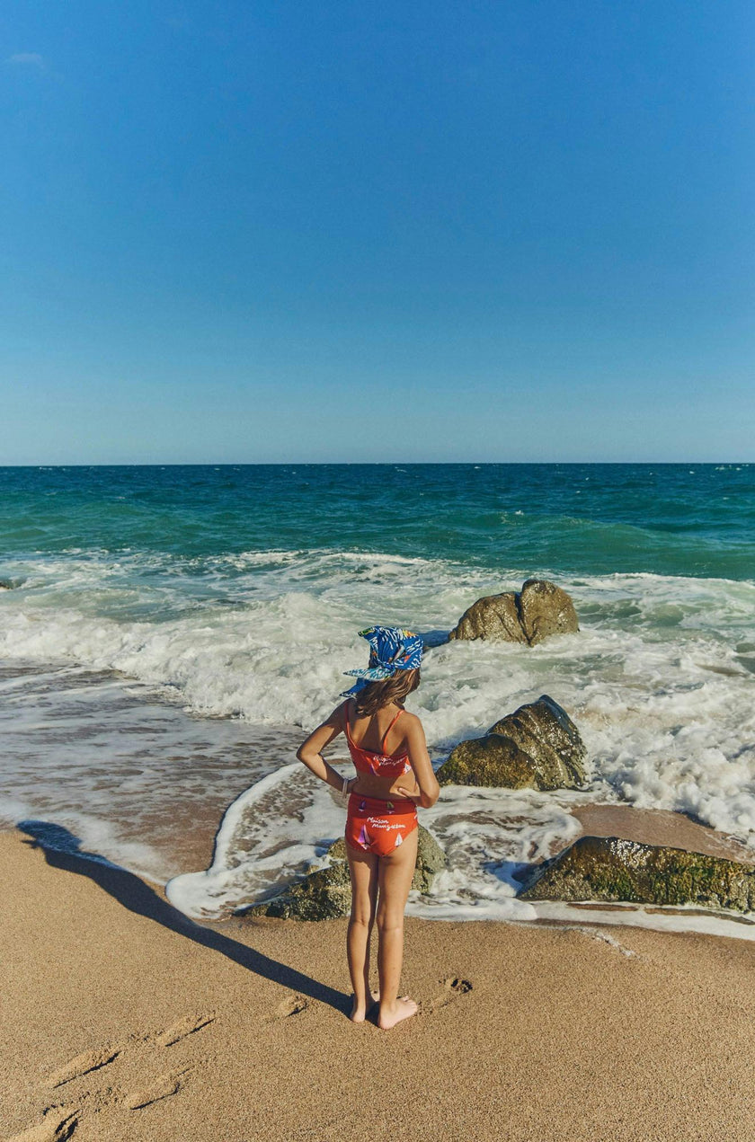 BARCOS BOW BIKINI RED