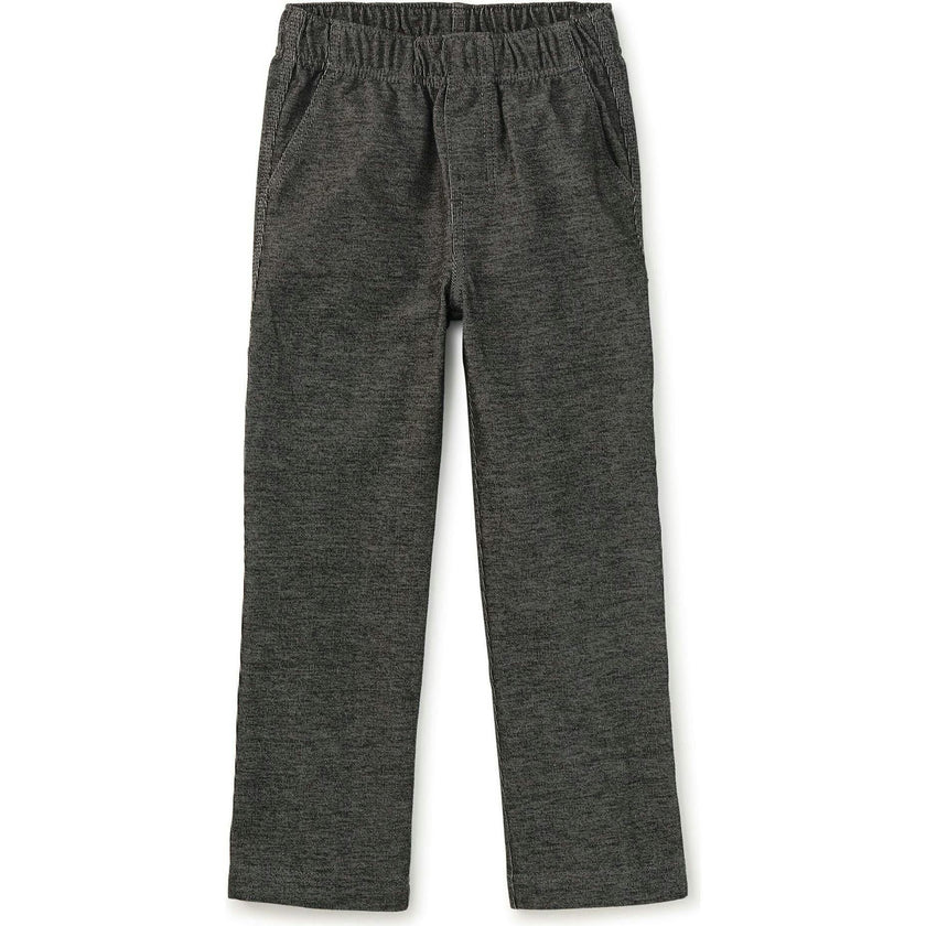 Denim-Like Carpenter Pants, Black