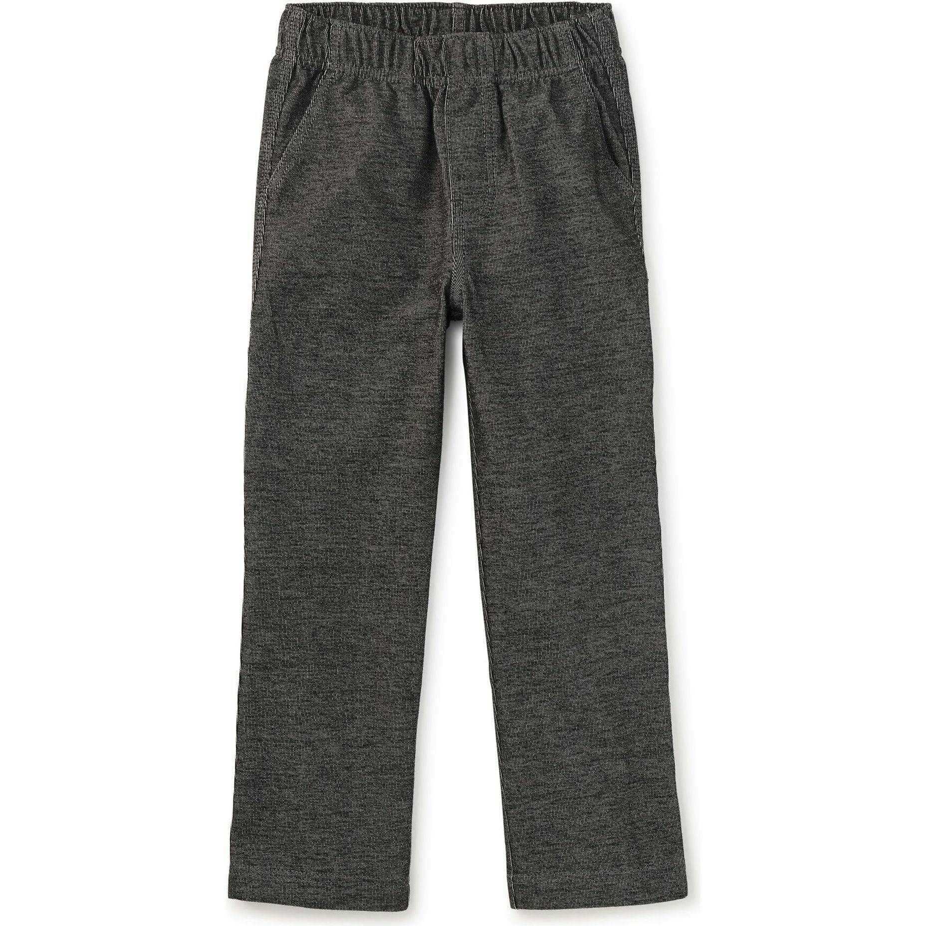 Denim-Like Carpenter Pants, Black