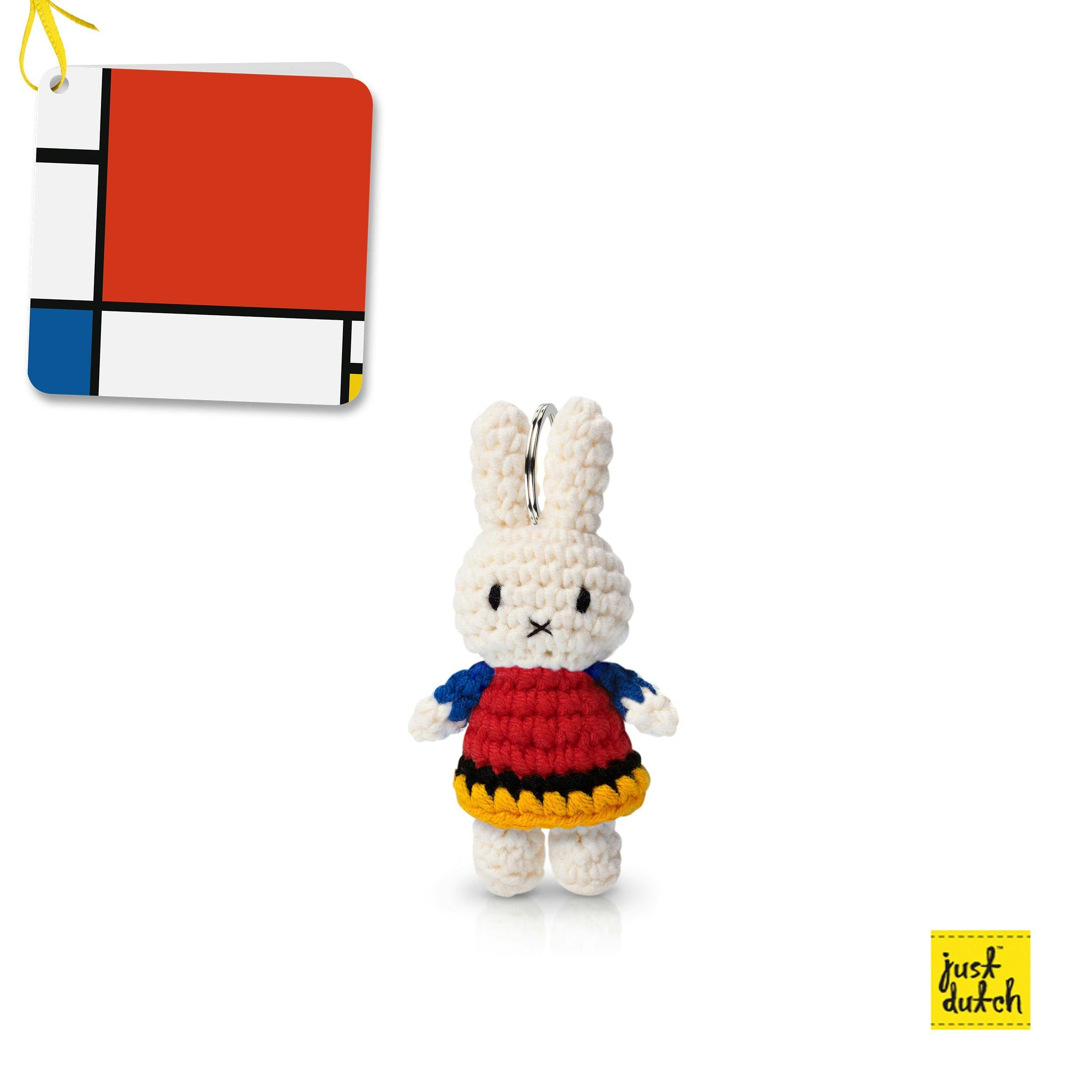 Just Dutch Miffy Crochet Keychain