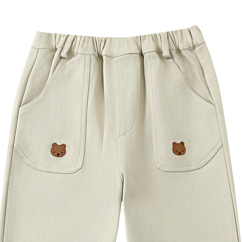 Kassim Trousers | Bear | Biscotti