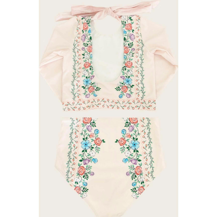 French Riviera Two Piece Long Sleeve
