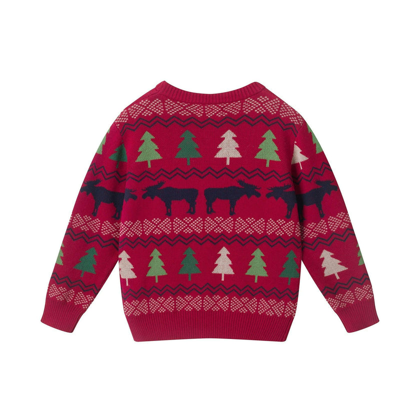 Boys (5-7) Sweater & Jogger Set | Moose Fair Isle