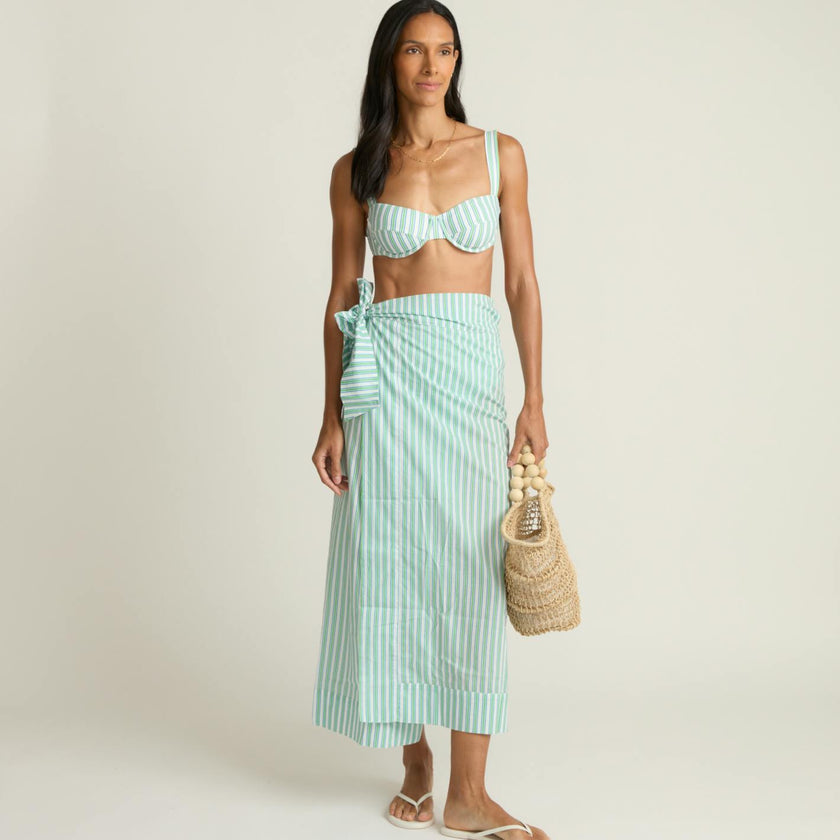women's tamarin stripe pareo