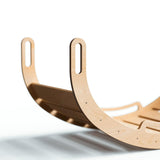 Kids Wooden XL Rocker & Climber Play Arch
