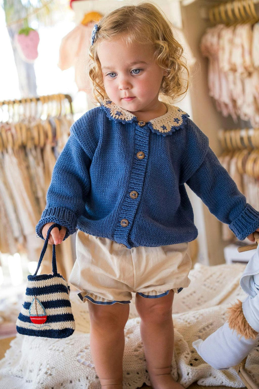 Ines Cardigan in Blue Hour