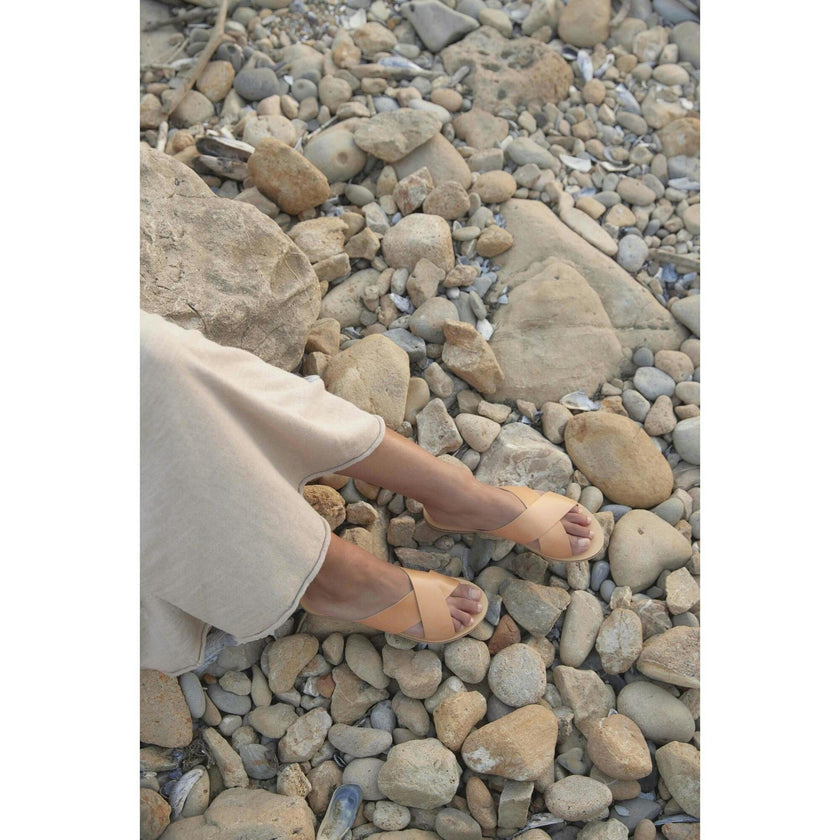 Women's Paros Sandals, Natural