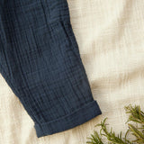 TARTINE ET CHOCOLAT Gauze Cotton Cargo Baby Pants