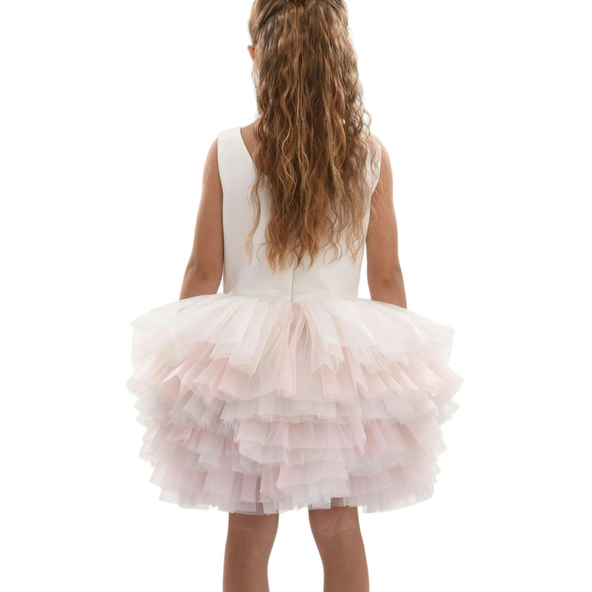 Pink Littlebrook Floral Tulle Dress