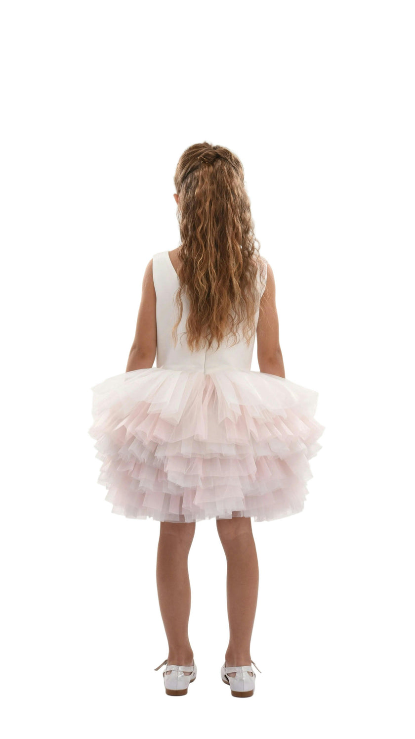 Pink Littlebrook Floral Tulle Dress