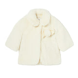 Cream Faux Fur Coat