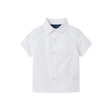 Infant Short Sleeve Buttondown Bowtie Vest Set