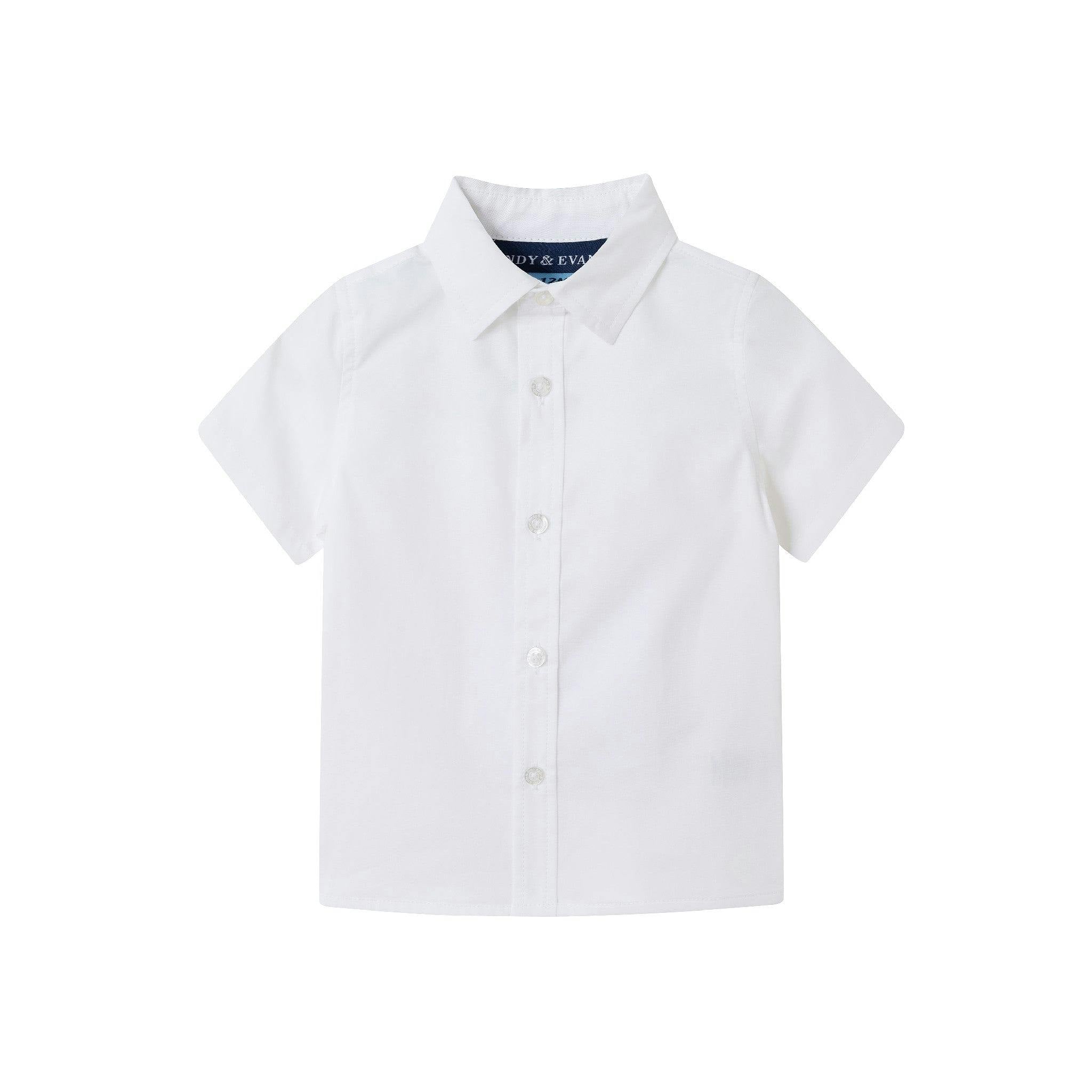 Infant Short Sleeve Buttondown Bowtie Vest Set