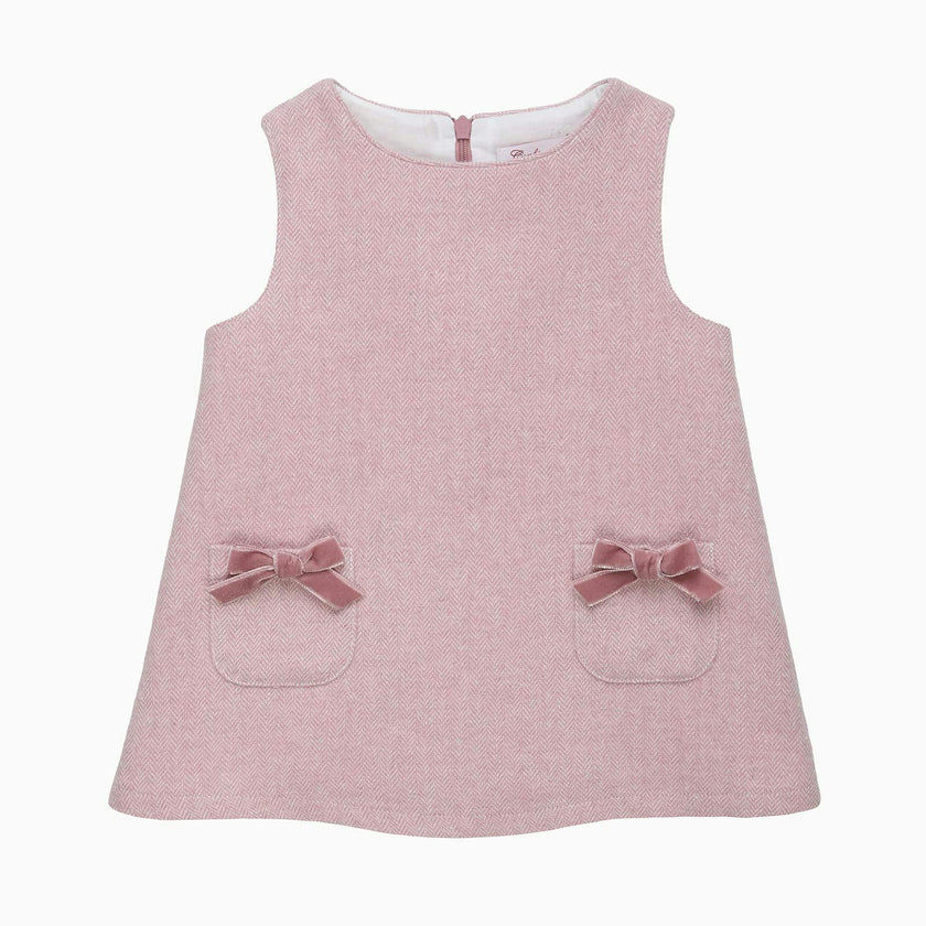 Baby Georgina Pocket Bow Dress