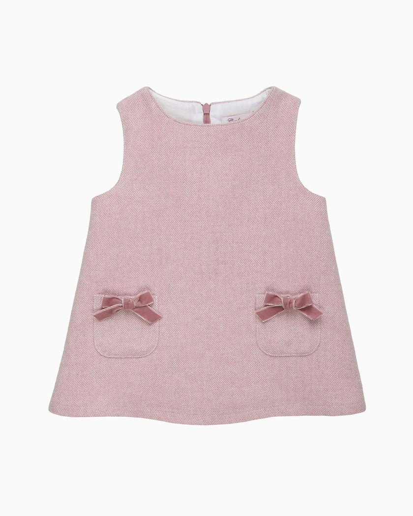 Baby Georgina Pocket Bow Dress