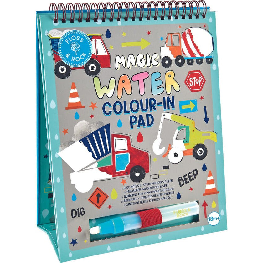Magic Color Changing Watercard Easel and Pen - Construction