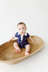 Lobster Stripe Romper