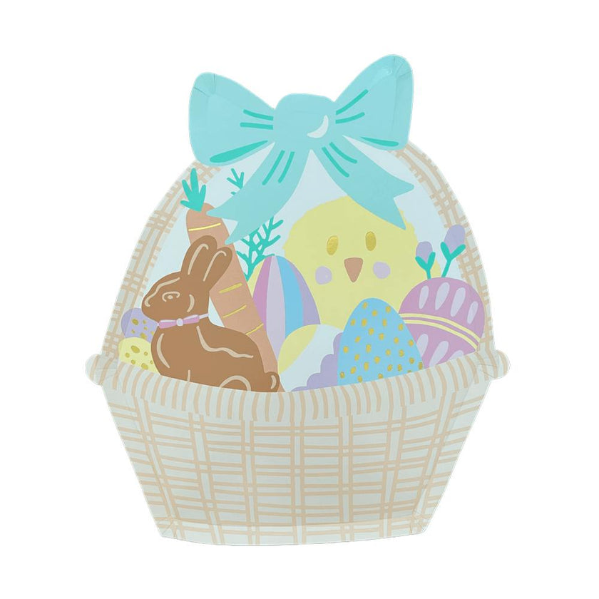Easter Goody Basket Large Plates