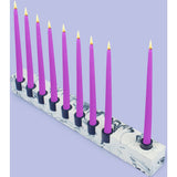 Licht Eco Resin Sleek Menorah