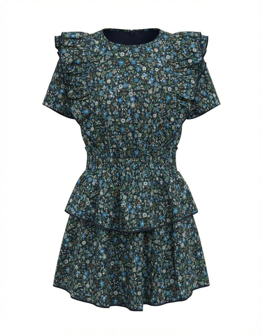 Collier Dress Twilight Floral