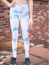 Lenny - Printed Cloud Activewear Leggings