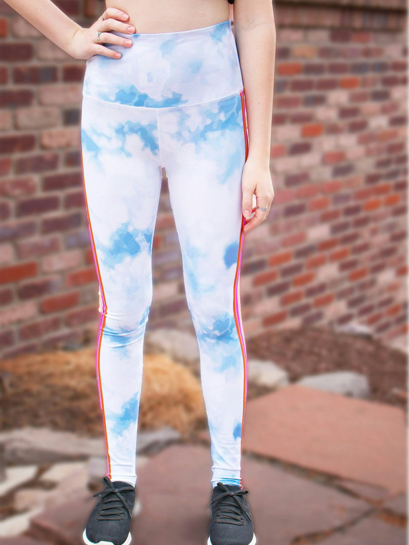 Lenny - Printed Cloud Activewear Leggings