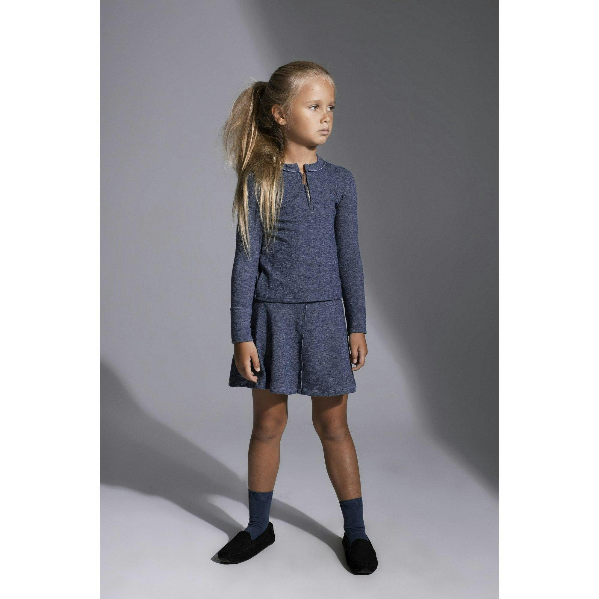 Unisex Montee Zipper Henley Shirt