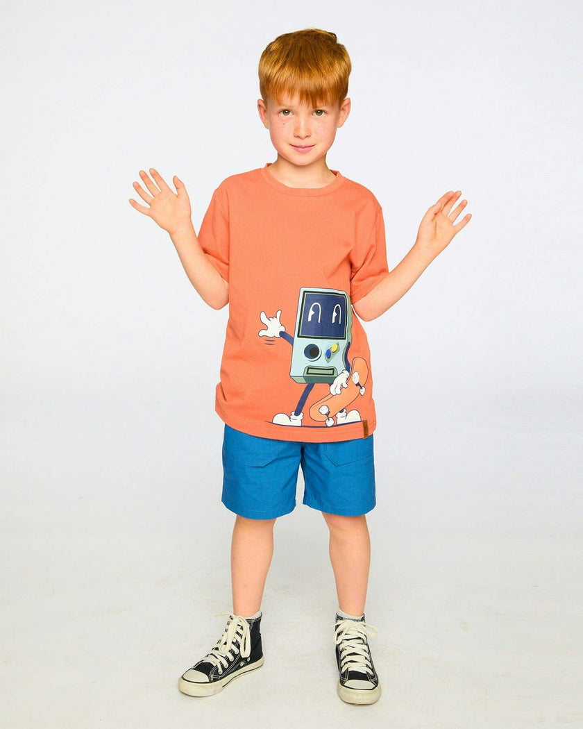 Parachute Shorts With Patch Pockets