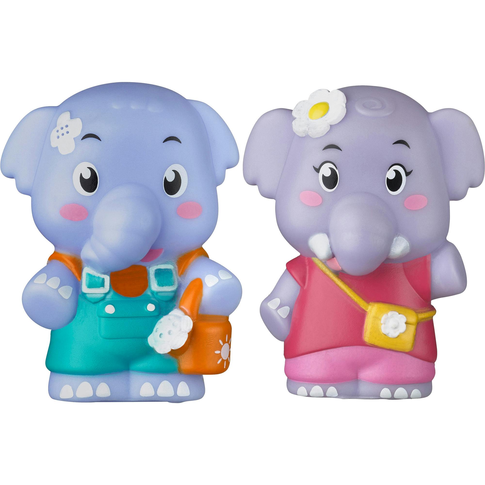 Timber Tots: 4 Characters - Elephant Family