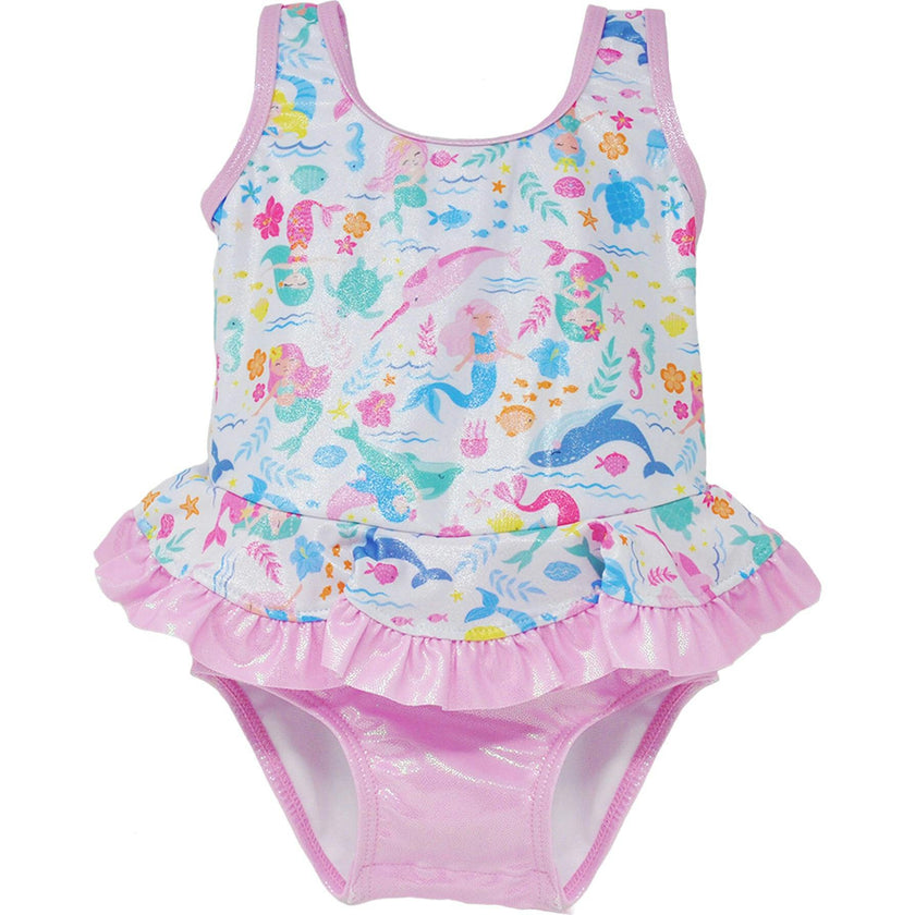 UPF 50+ Stella Infant Ruffle Swimsuit - G