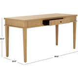 Shelbie 1 Drawer Reeded Desk
