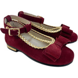 Empress Garnet Mary Janes
