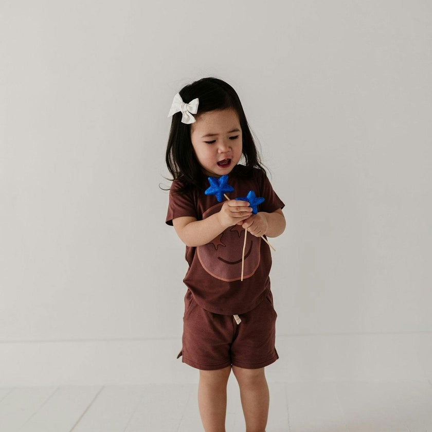 Girl's Shorts Spring Polka Dots